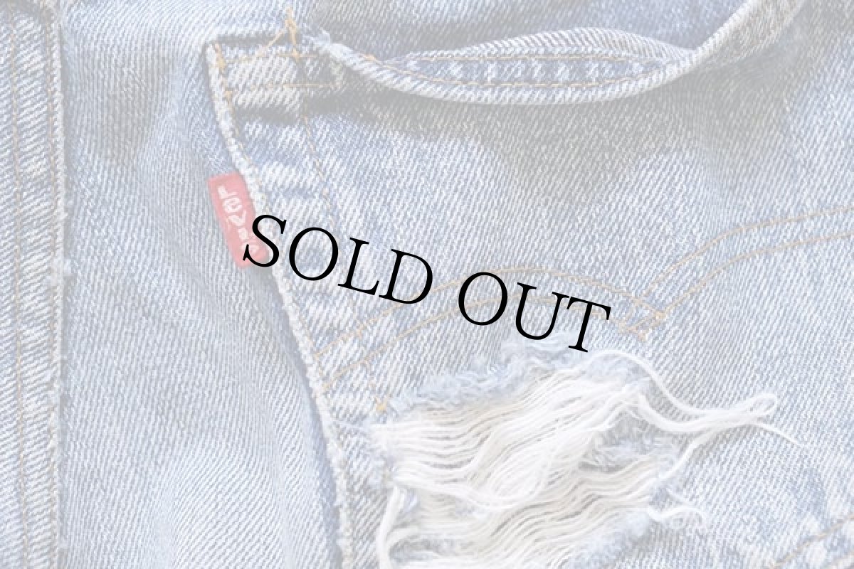 画像8: 70s Levi'sリーバイス 501 シングル 66前期 カットオフ デニム ショートパンツ w30★ショーツ (8)