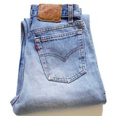 画像1: 90s USA製 Levi'sリーバイス 501 ペンキ&ダメージ加工 デニムパンツ w27 L28 (1)