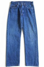 画像2: 80s USA製 Levi'sリーバイス 501 デニムパンツ w31 (2)