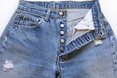 画像3: 70s Levi'sリーバイス 501 シングル 66前期 カットオフ デニム ショートパンツ w30★ショーツ (3)