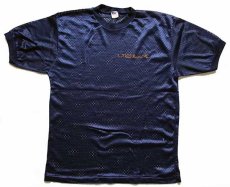 画像2: 80s USA製 Collegiate Pacific UCLA ナイロン メッシュTシャツ 紺 L (2)