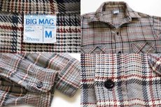 画像3: 70s JCPenney BIGMACビッグマック チェック コットン フランネルシャツ MT (3)