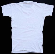 画像3: 60s B.V.D. 無地 バインダーネック コットンTシャツ 白 L (3)