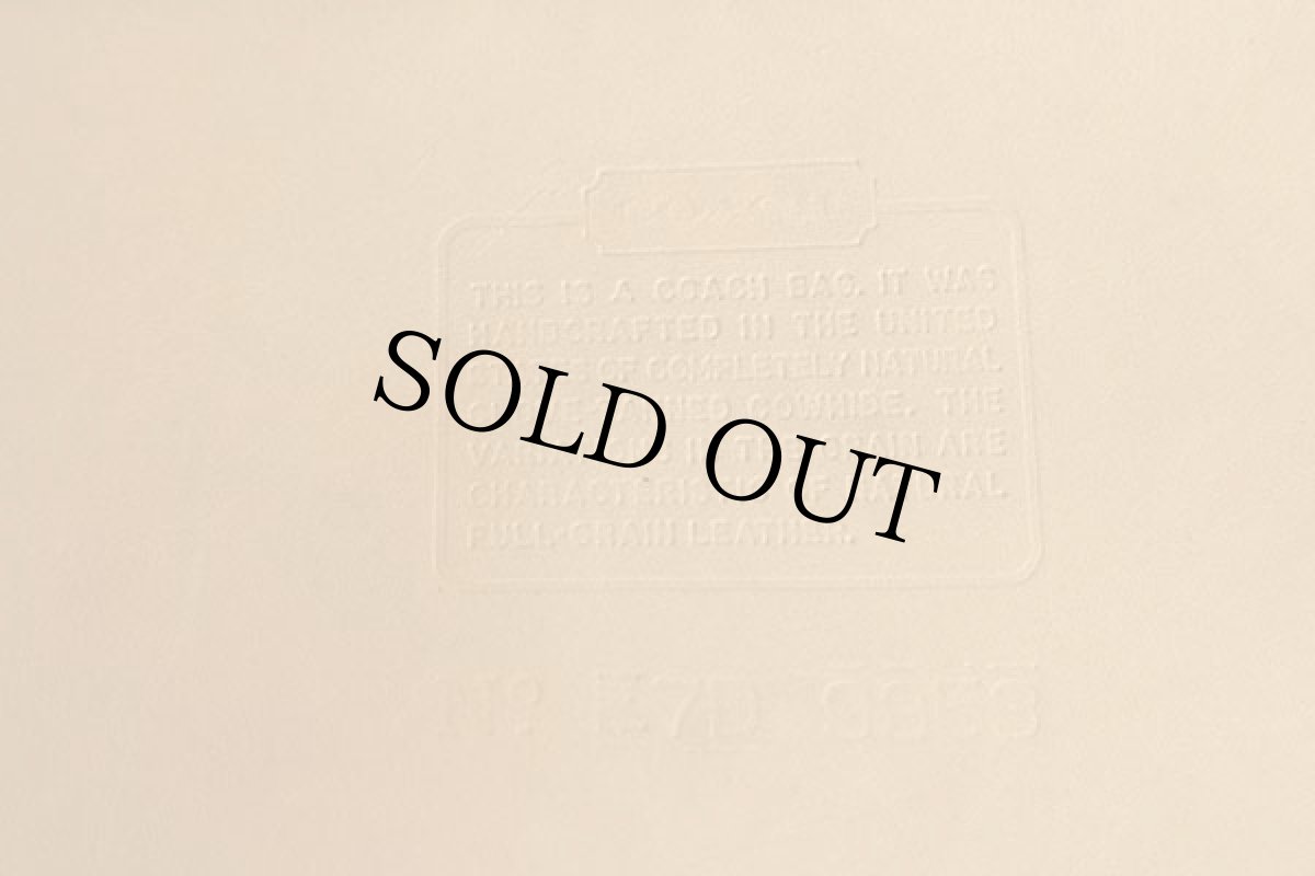 画像5: USA製 COACH オールド コーチ バケツ型 レザー ショルダーバッグ マスタード★9953 (5)