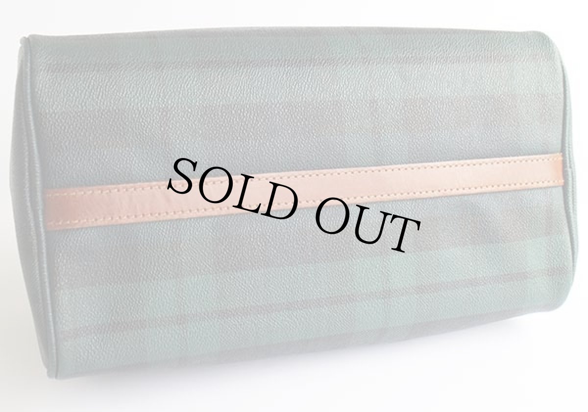 画像5: ポロ ラルフローレン ブラックウォッチ タータンチェック PVC ボストンバッグ ミニ (5)