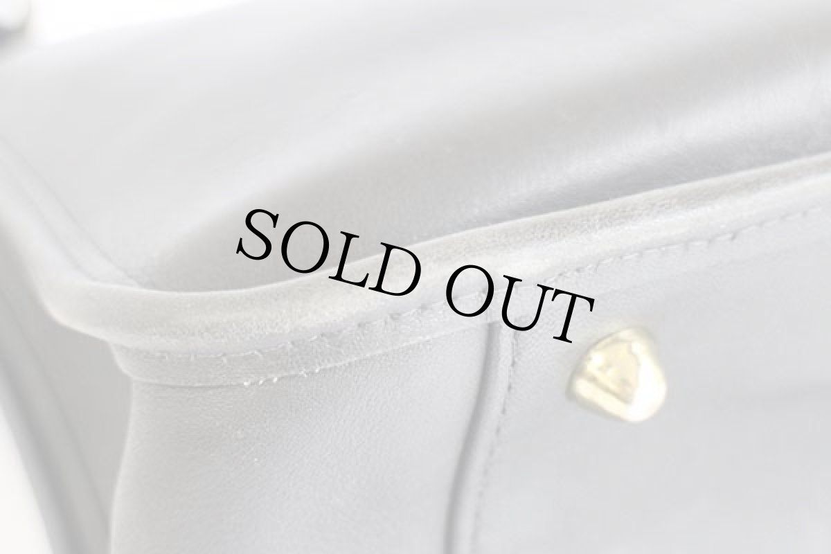 画像10: USA製 COACH オールド コーチ レザー ショルダーバッグ 黒★9966 (10)