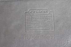 画像5: USA製 COACH オールド コーチ バケツ型 レザー ショルダーバッグ 黒 大★9085 (5)