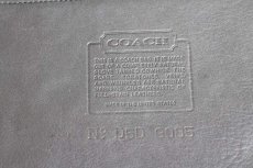 画像5: USA製 COACH オールド コーチ バケツ型 レザー ショルダーバッグ 黒 大★9085 (5)