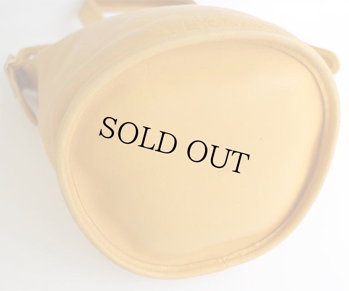 画像4: USA製 COACH オールド コーチ バケツ型 レザー ショルダーバッグ マスタード★9953 (4)