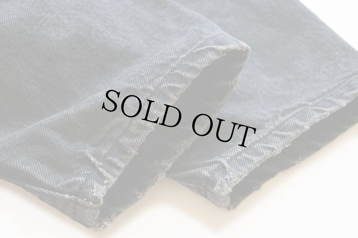 画像8: 80s USA製 Levi'sリーバイス 77934 ブラック デニムジャケット 4ポケット M (8)