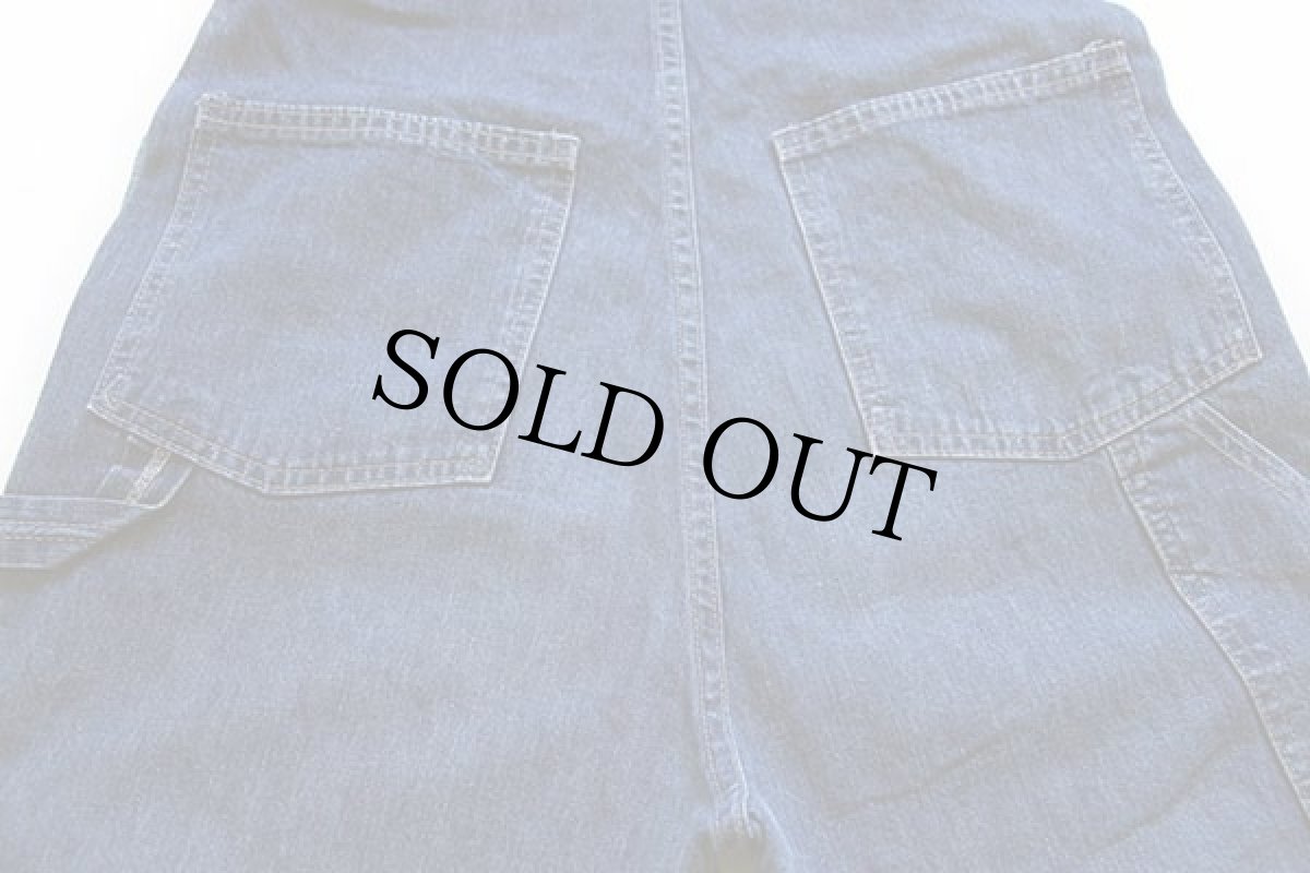 画像5: 80s USA製 OSHKOSH B'GOSH デニム オーバーオール w32 L33 (5)