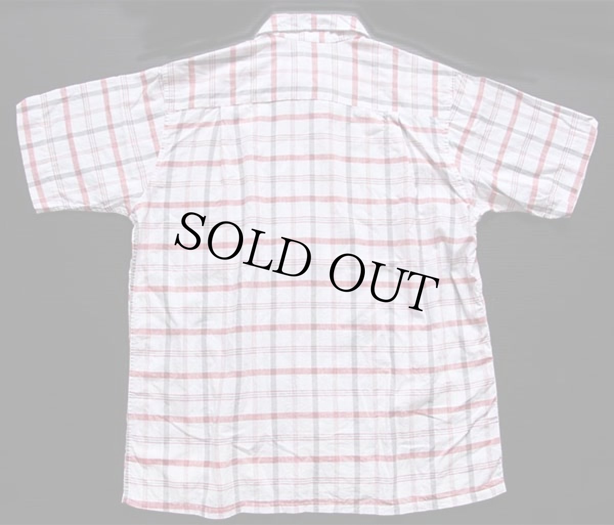 画像2: 60s Bond FIFTH AVENUE チェック 半袖 コットンシャツ M (2)