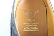 画像5: 英国製 DR.MARTENSドクターマーチン ウイングチップ レザーシューズ 厚底 黒 UK9 (5)