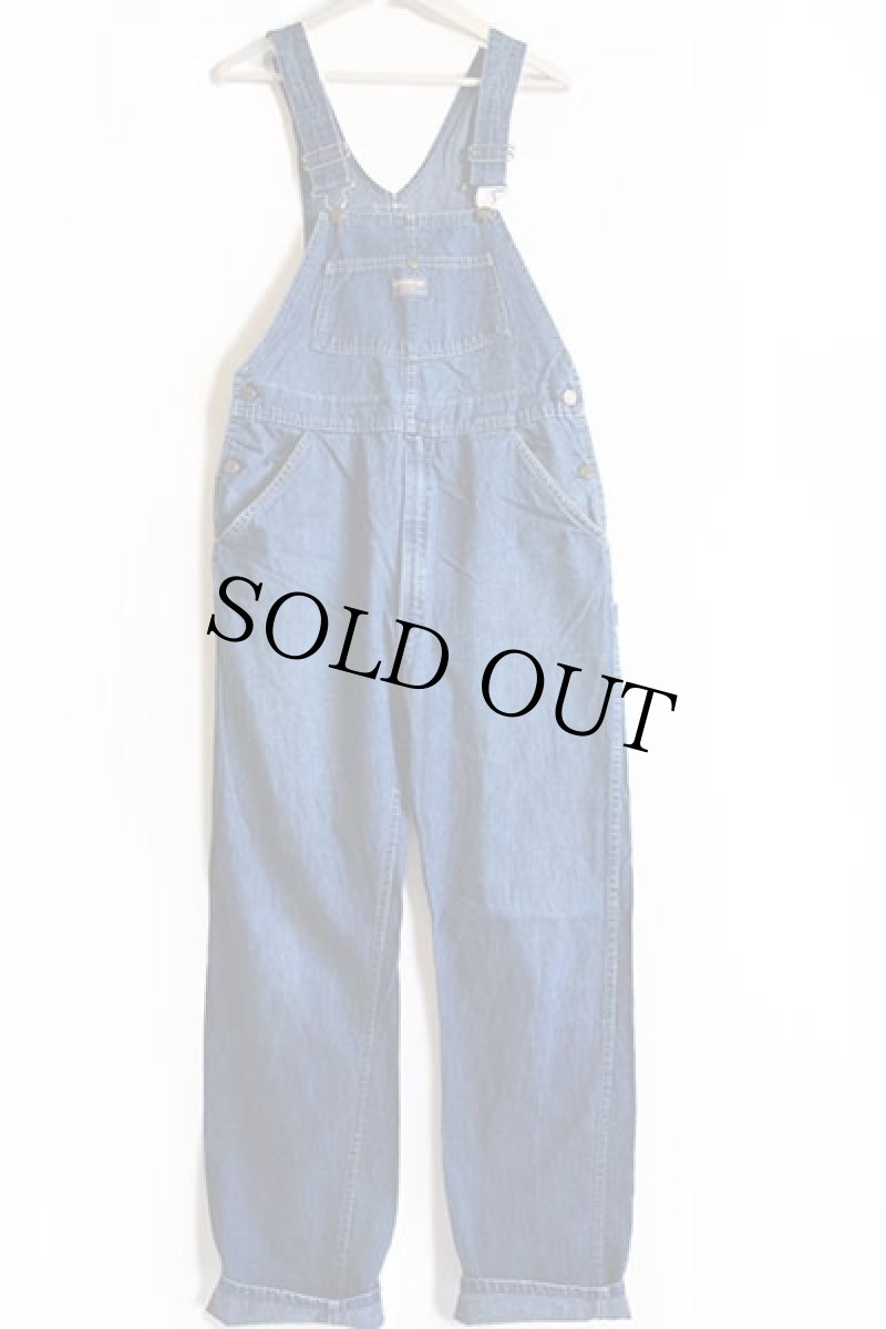画像2: 80s USA製 OSHKOSH B'GOSH デニム オーバーオール w32 L33 (2)
