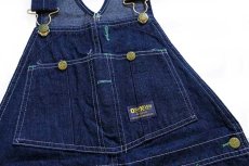 画像4: 80s USA製 OSHKOSH B'GOSH デニム オーバーオール w32 L29 (4)