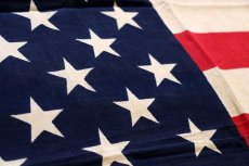 画像2: ビンテージ SHERRITT FLAG 50スター コットン アメリカ国旗 星条旗 USA フラッグ (2)