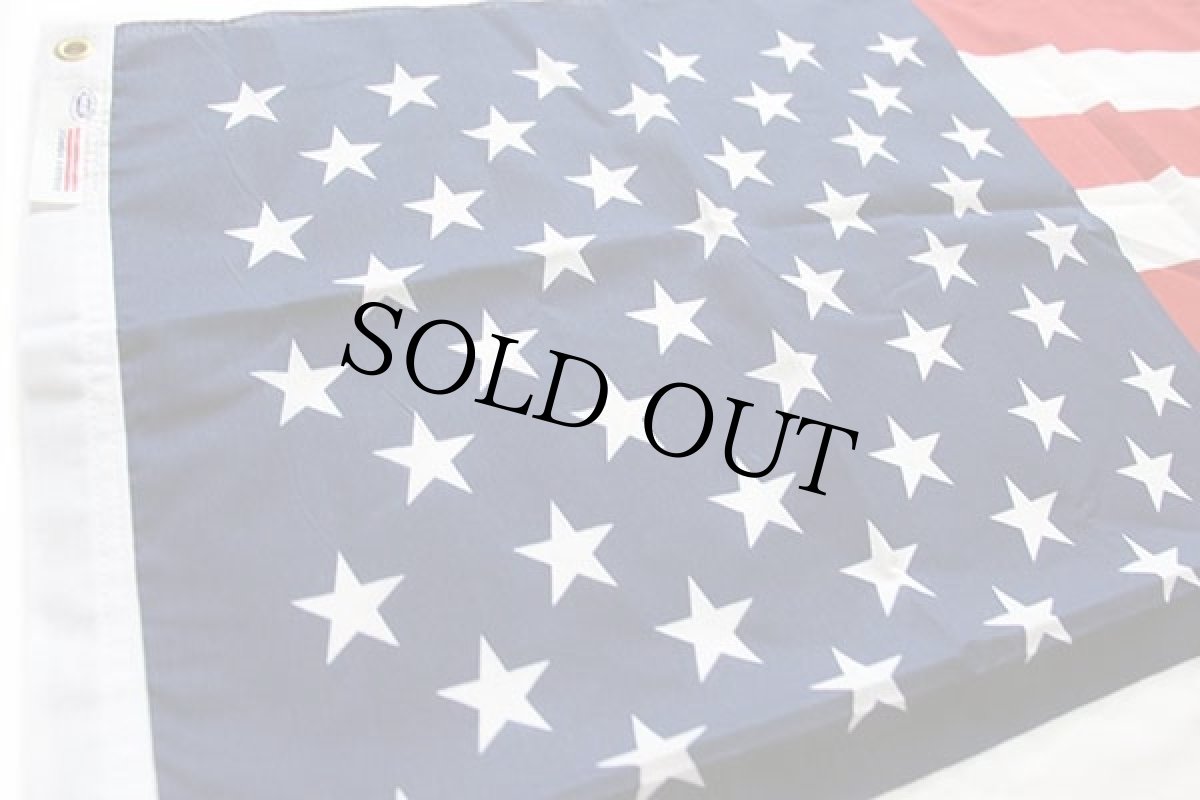 画像2: デッドストック★USA製 50スター アメリカ国旗 星条旗 USA フラッグ (2)