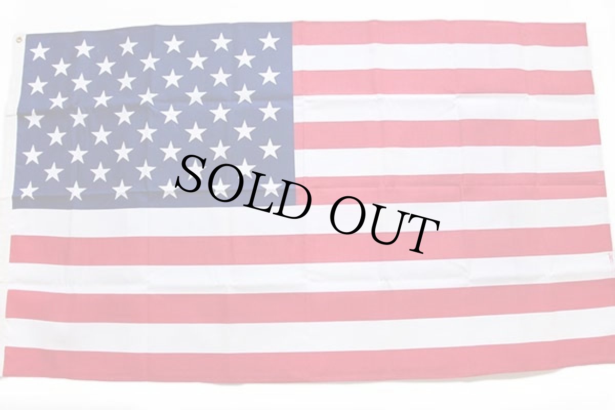 画像2: デッドストック★50スター アメリカ国旗 星条旗 USA フラッグ★02 (2)