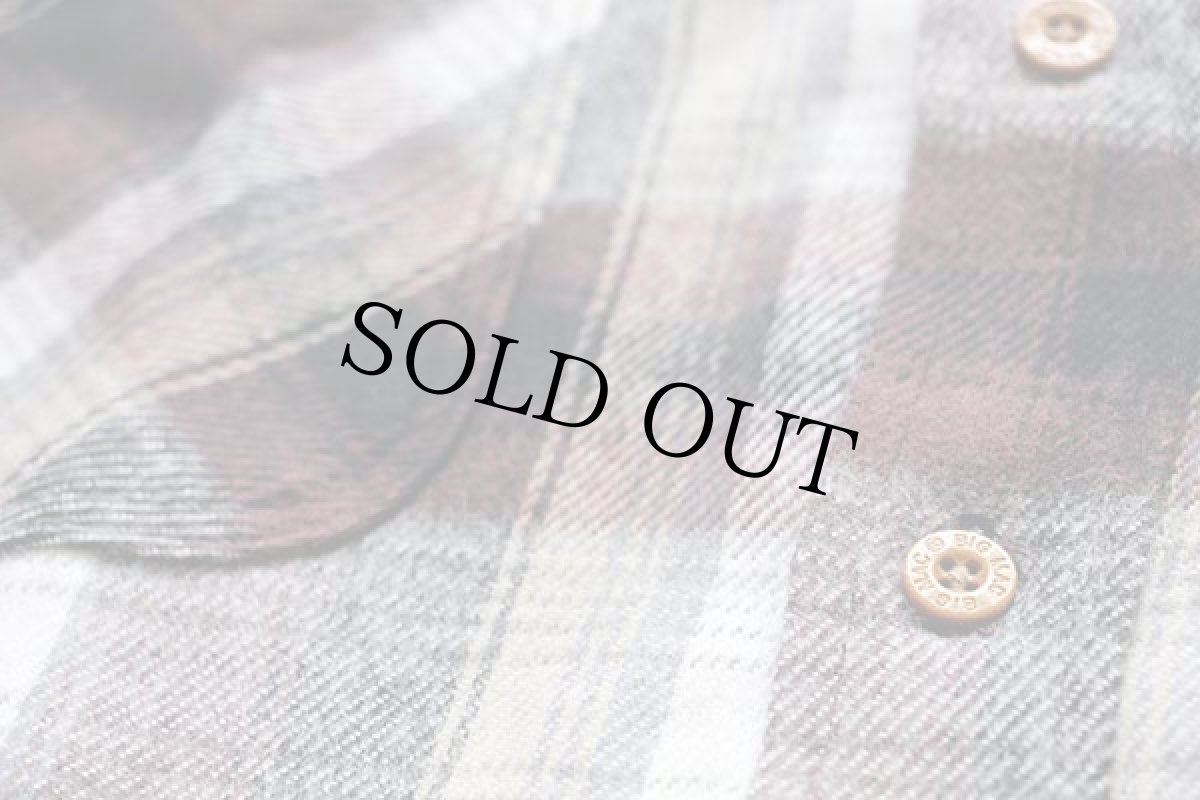 画像6: デッドストック★90s USA製 JCPenney BIGMACビッグマック チェック コットン フランネルシャツ M (6)