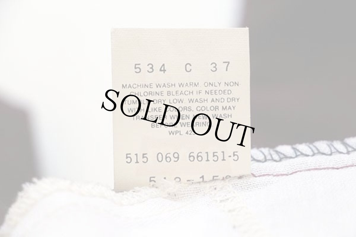 画像8: 80s USA製 Levi'sリーバイス 519 コーデュロイパンツ バーガンディ w32 L30 (8)