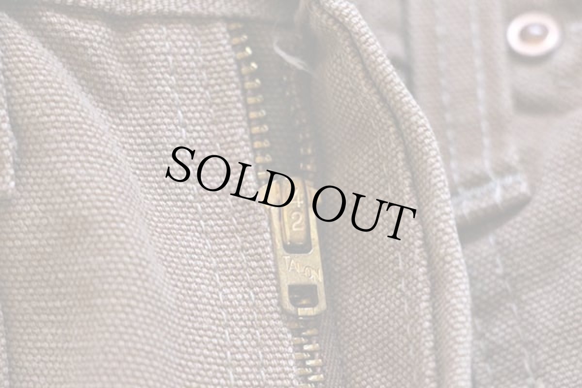 画像7: 70s USA製 carharttカーハート ダック地 ダブルニー ペインターパンツ 茶 w27 (7)