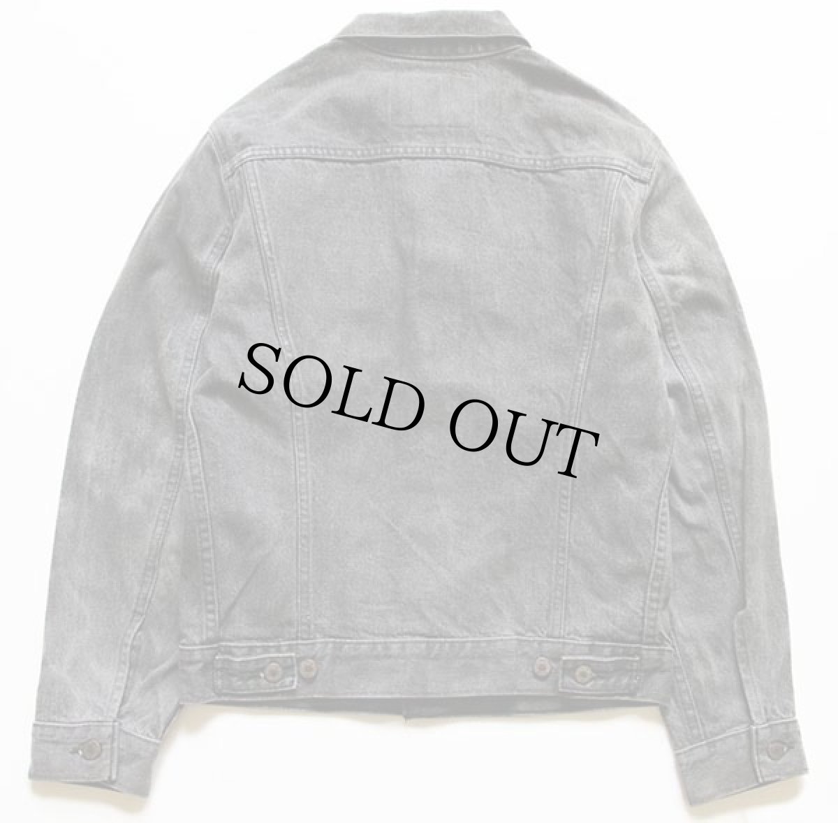 画像2: 80s カナダ製 Levi'sリーバイス 75505-0259 先染め ブラック デニムジャケット 36R (2)