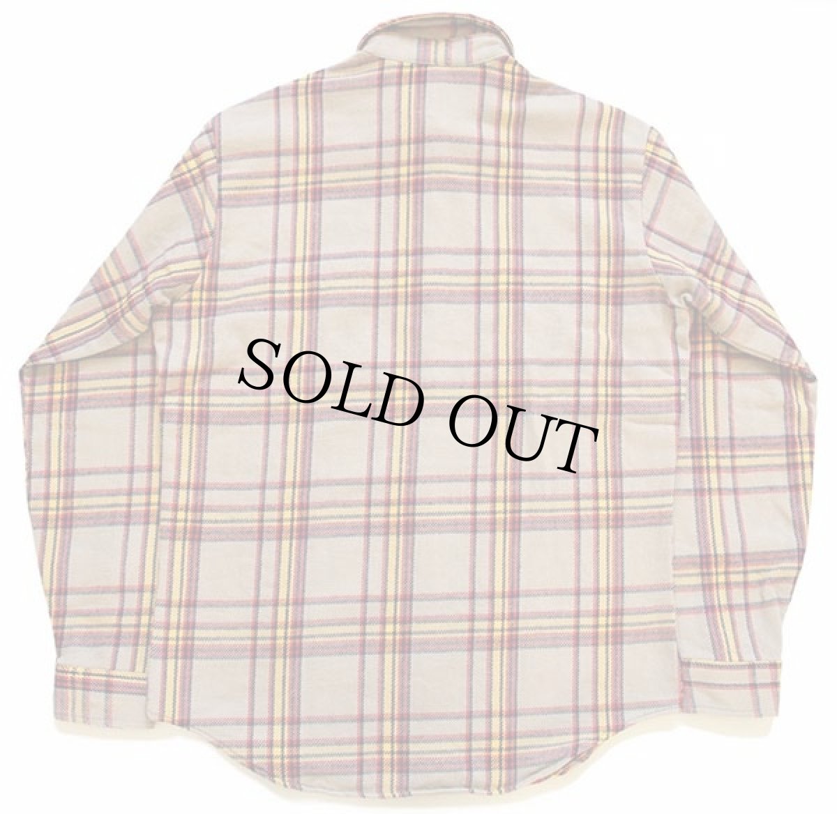 画像2: 70s JCPenney BIGMACビッグマック チェック コットン フランネルシャツ MT (2)