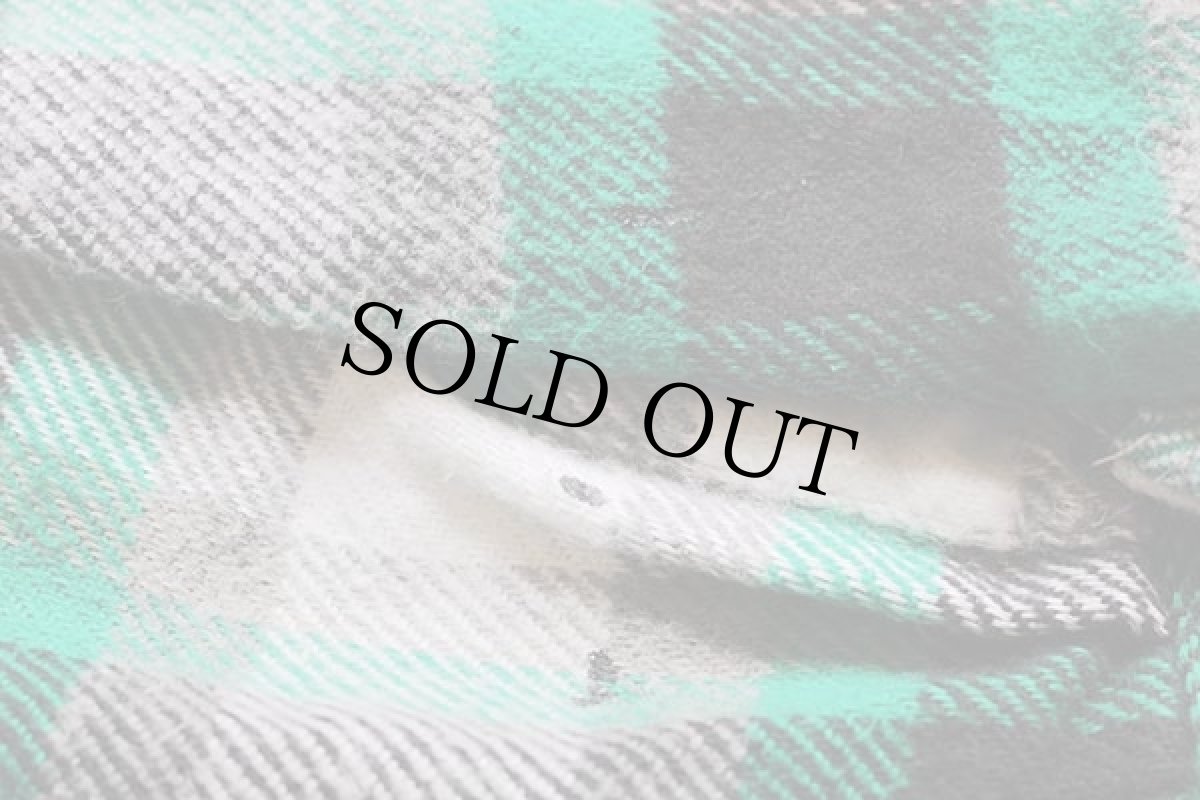 画像6: 70s JCPenney BIGMACビッグマック オンブレチェック コットン フランネルシャツ M (6)