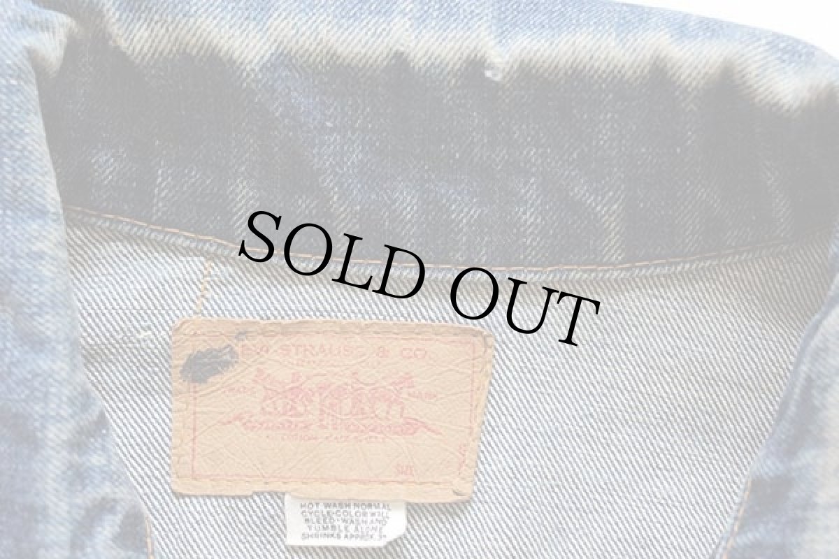 画像5: 70s USA製 Levi'sリーバイス 70505 デニムジャケット 42 (5)