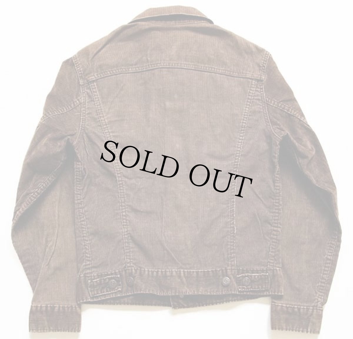 画像2: 70s Levi'sリーバイス コーデュロイジャケット 焦げ茶 34 (2)