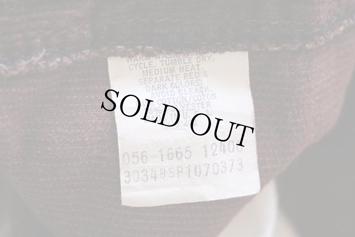 画像6: 70s USA製 Leeリー コーデュロイ ペインターパンツ バーガンディ w30 (6)