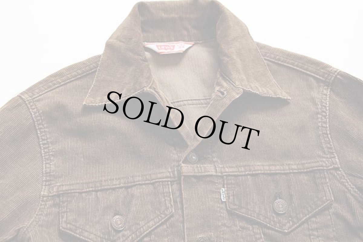 画像3: 70s Levi'sリーバイス コーデュロイジャケット 焦げ茶 34 (3)