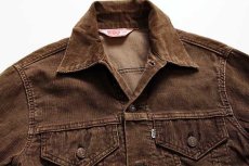 画像3: 70s Levi'sリーバイス コーデュロイジャケット 焦げ茶 34 (3)