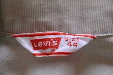 画像4: 70s Levi'sリーバイス コーデュロイジャケット ベージュ 44 (4)