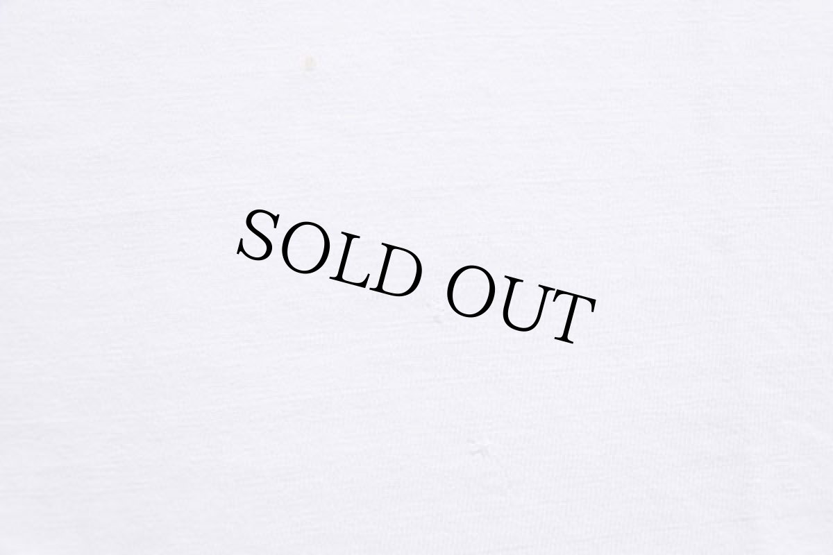 画像6: 70s USA製 Championチャンピオン NORTHERN ILLINOIS 三段中抜き 染み込みプリント コットンTシャツ 白 XL (6)