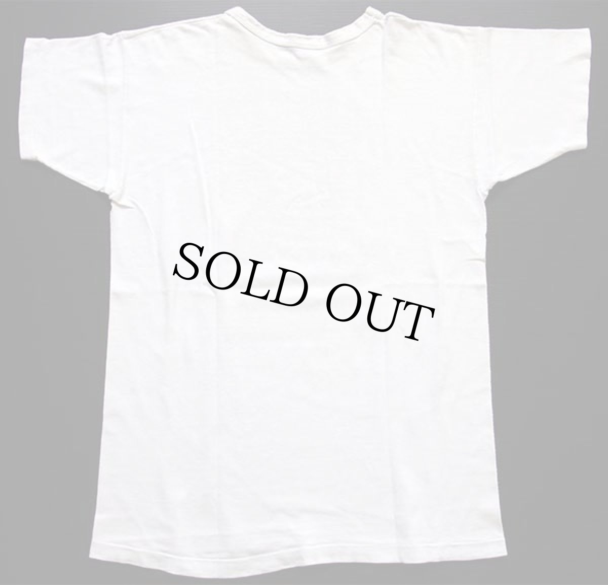 画像3: 70s USA製 Championチャンピオン NORTHERN ILLINOIS 三段中抜き 染み込みプリント コットンTシャツ 白 XL (3)