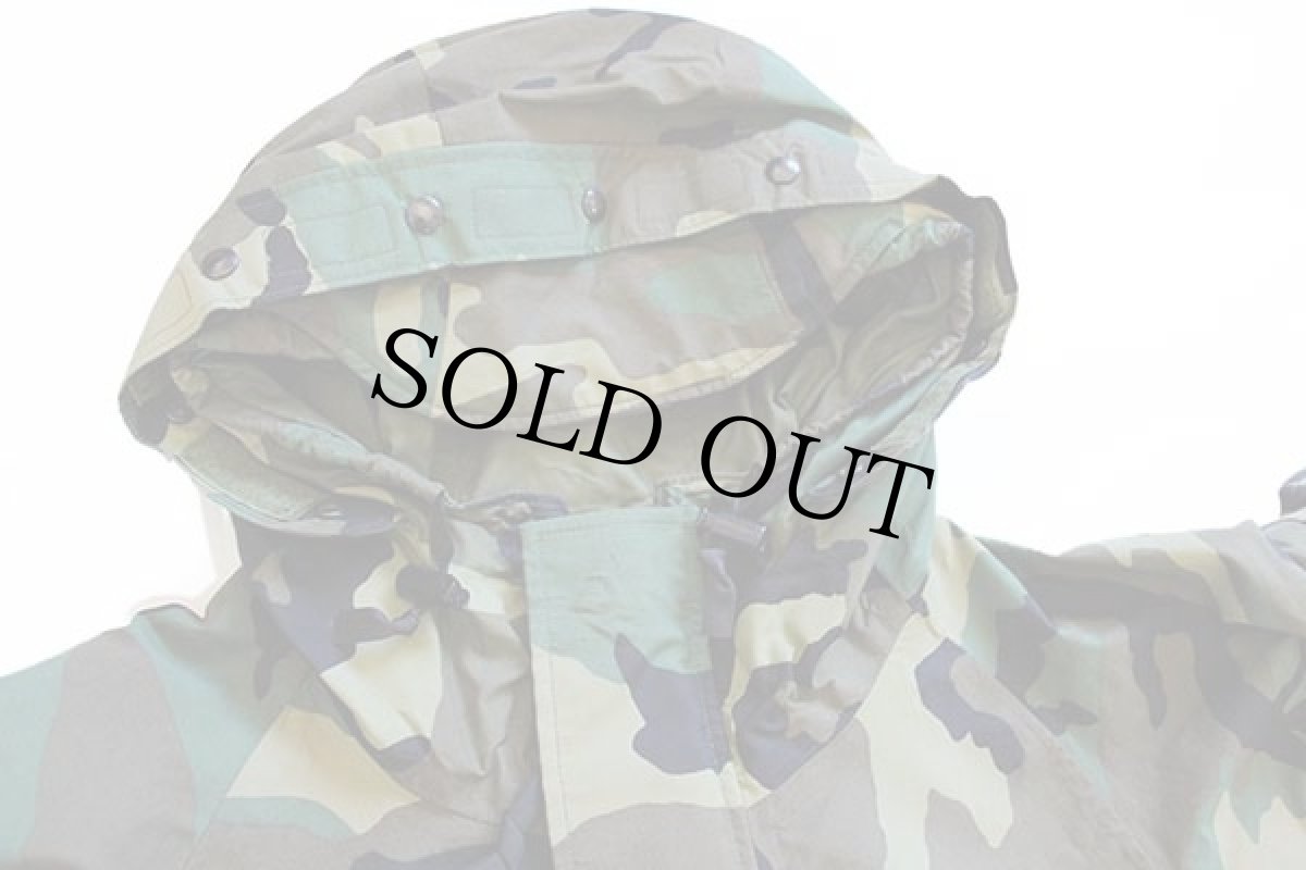 画像4: 90s 米軍 U.S.ARMY ECWCS GEN1 ウッドランドカモ GORE-TEXゴアテックスパーカー M-R (4)