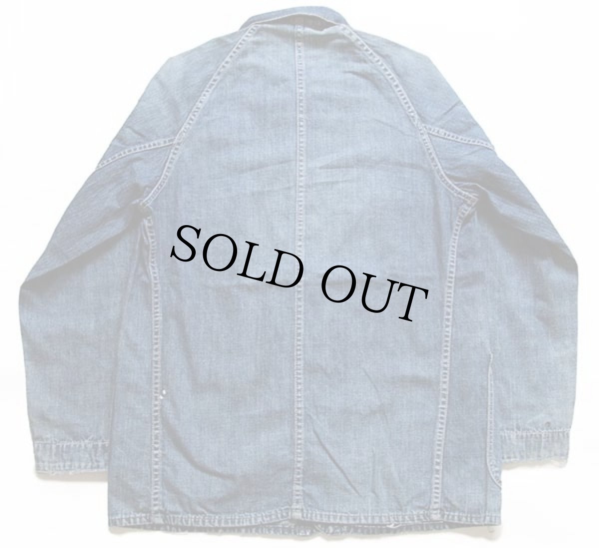 画像2: 50s WORKMAN'S インディゴ デニム カバーオール (2)