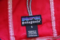 画像4: 90s patagoniaパタゴニア ニューマティック ツートン 切り替え プルオーバー ナイロンパーカー 赤×紫 S★アノラック (4)