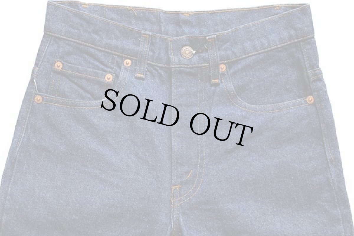 画像4: 80s USA製 Levi'sリーバイス 517 黒カン デニムパンツ w29 L31★ブーツカット (4)