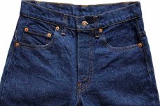 画像4: 80s USA製 Levi'sリーバイス 517 黒カン デニムパンツ w29 L31★ブーツカット (4)