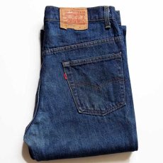 画像1: 80s USA製 Levi'sリーバイス 517 黒カン デニムパンツ w34 L32★ブーツカット (1)