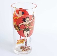 画像1: 70s PEPSIペプシ Wonder Womanワンダーウーマン グラス (1)