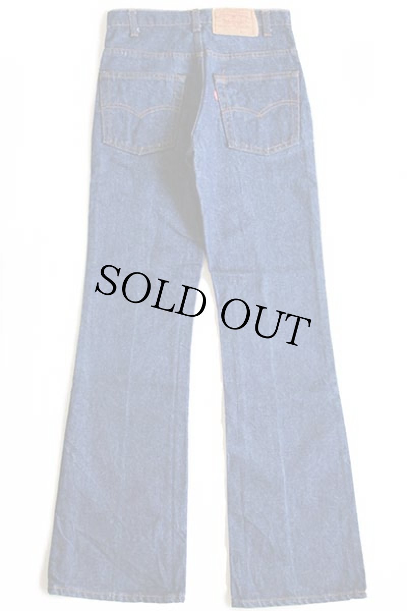 画像3: 80s USA製 Levi'sリーバイス 517 黒カン デニムパンツ w29 L31★ブーツカット (3)