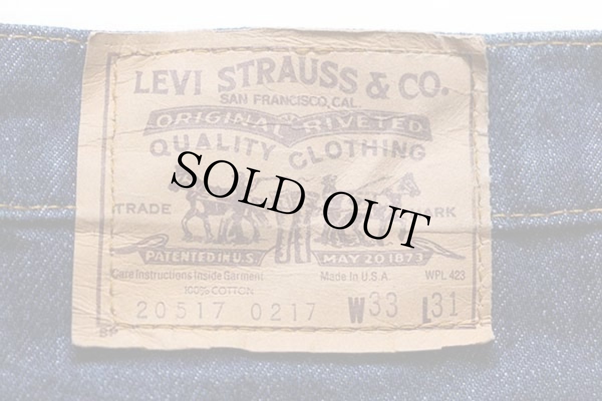 画像6: 80s USA製 Levi'sリーバイス 517 デニムパンツ w33★ブーツカット (6)
