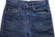 画像4: 80s USA製 Levi'sリーバイス 517 黒カン デニムパンツ w34 L32★ブーツカット (4)