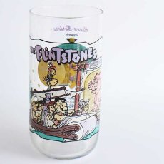 画像1: 90s Hardee's THE FLINTSTONES フリントストーン 30周年 グラス (1)
