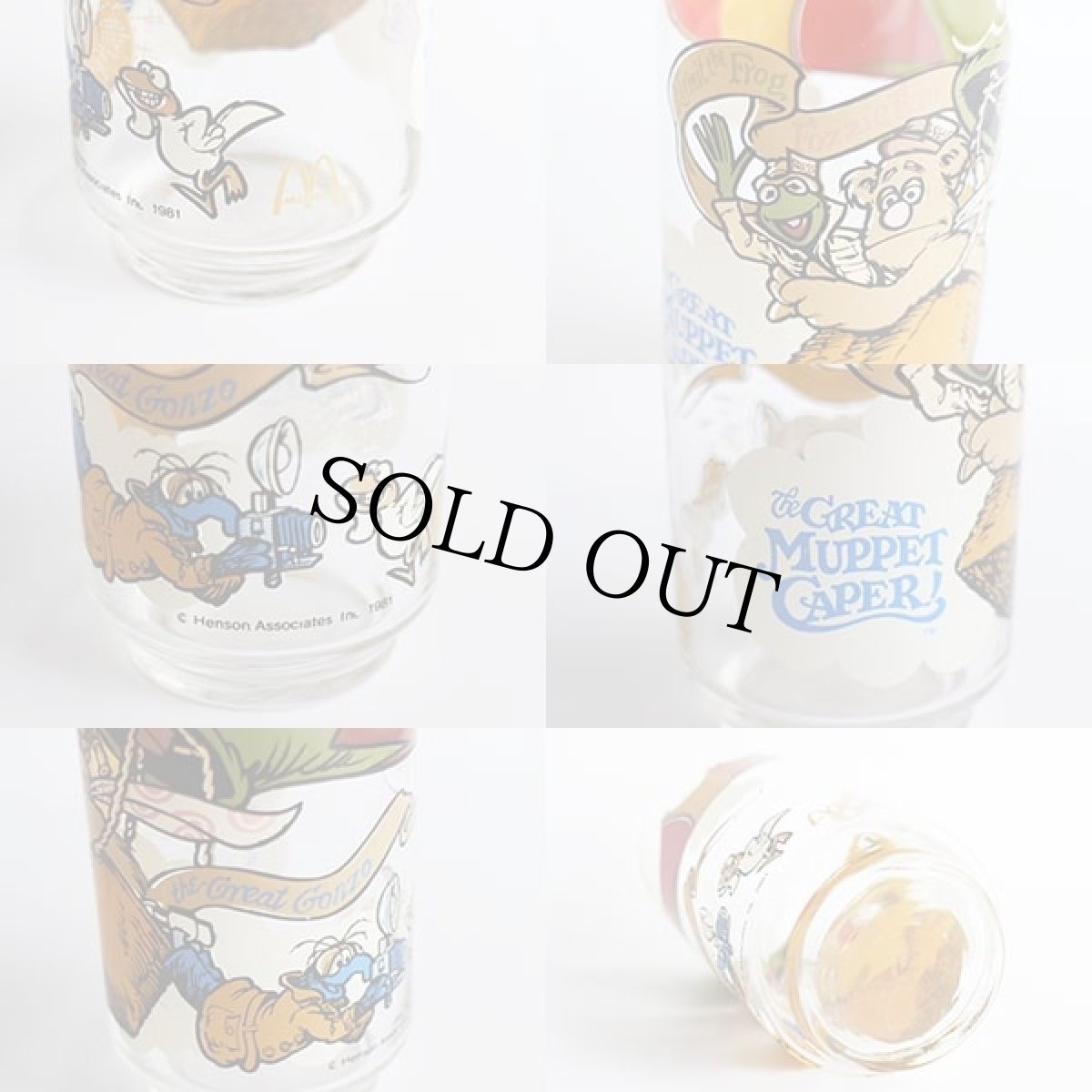 画像5: 80s McDonald'sマクドナルド The GREAT MUPPET CAPER! グラス (5)