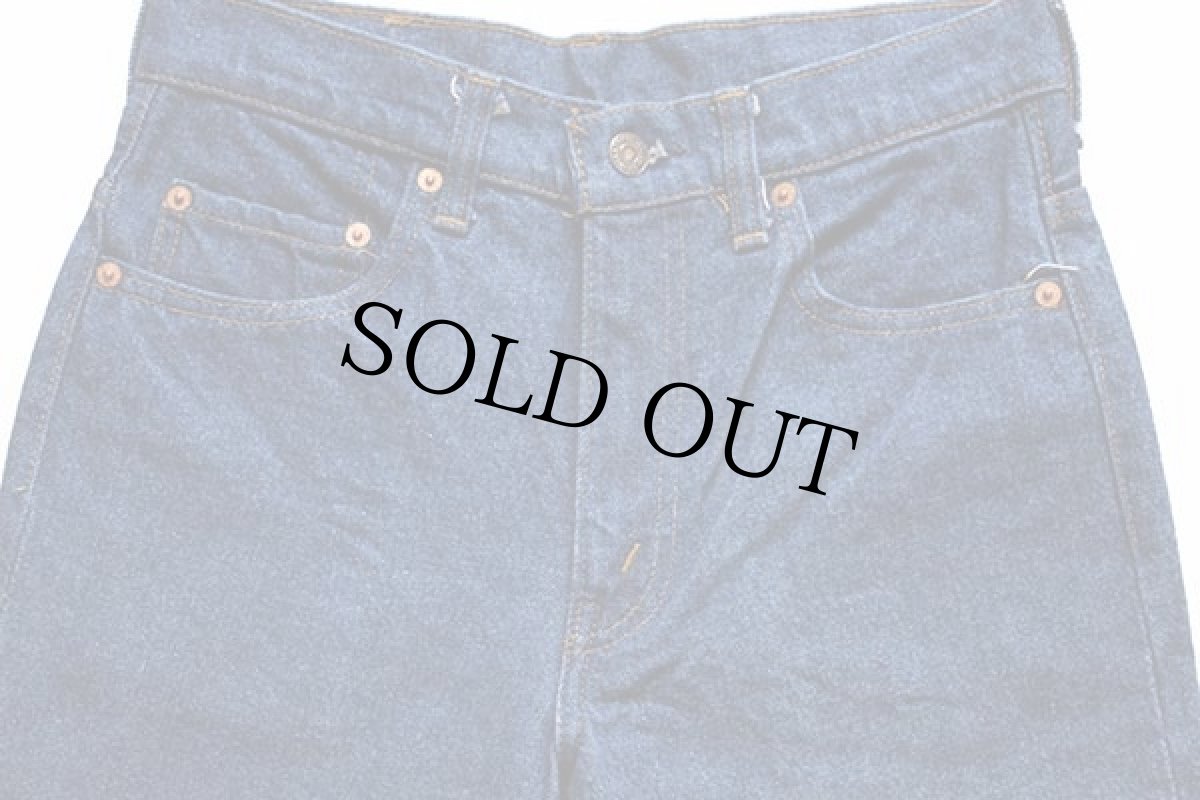 画像4: 80s USA製 Levi'sリーバイス 517 黒カン デニムパンツ w29 L31★ブーツカット (4)