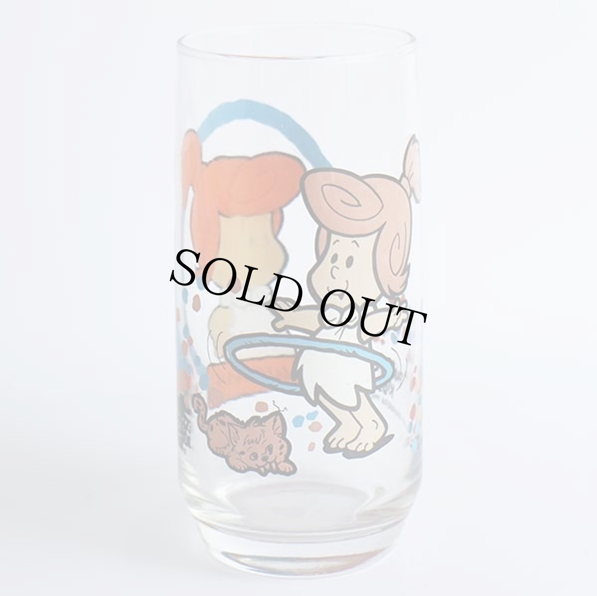 画像2: 80s PizzaHutピザハット THE FLINTSTONES フリントストーン KIDS WILMAウィルマ グラス (2)